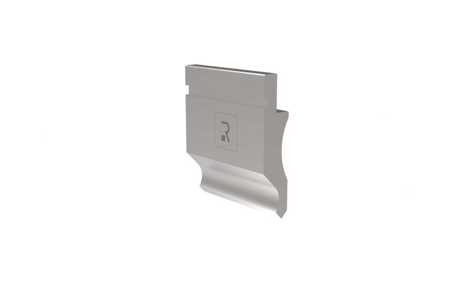 Punch R1 European type with Working height=86mm, α=90°, Radius=0,8mm, Material=C45, Max. load=500kN/m.